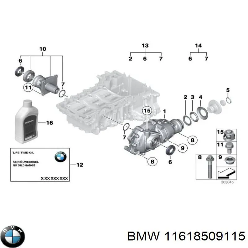 Compre 11618509115 BMW Vedante de tampa do gargalho de enchimento de óleo