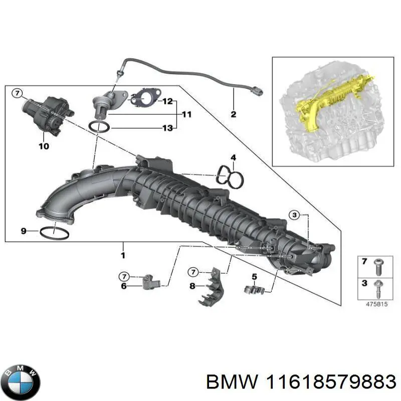  BMW 11618579883 preço, a partir de 14,68 USD