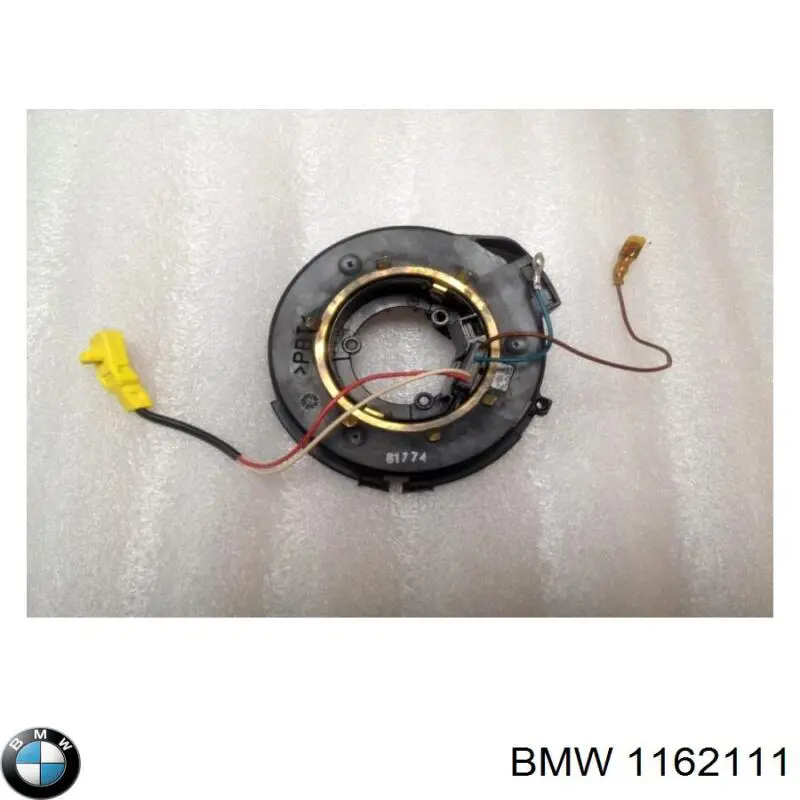 Compre 1162111 BMW Anel AIRBAG de contato, cabo plano do volante