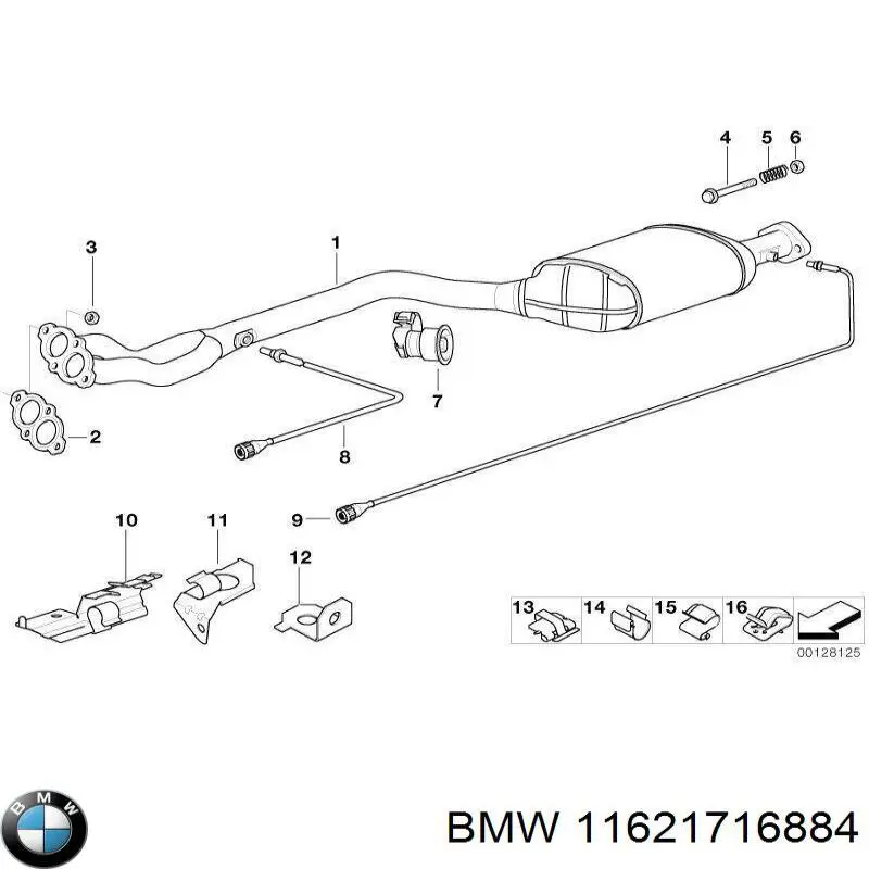 11621716884 BMW 