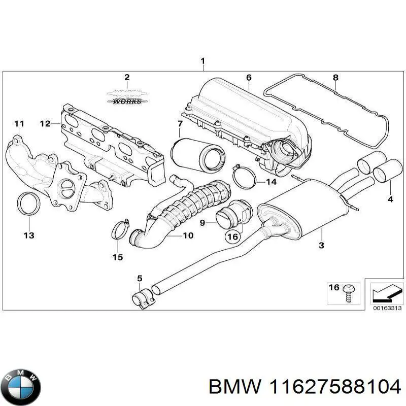  BMW 11627588104 preço, a partir de 5,99 USD