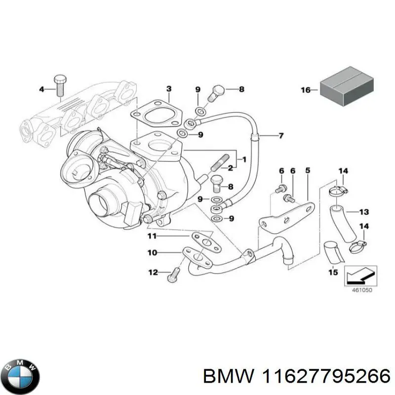 Vedante de tubo de admissão do silenciador BMW 11627795266 preço, a partir de 5,26 USD