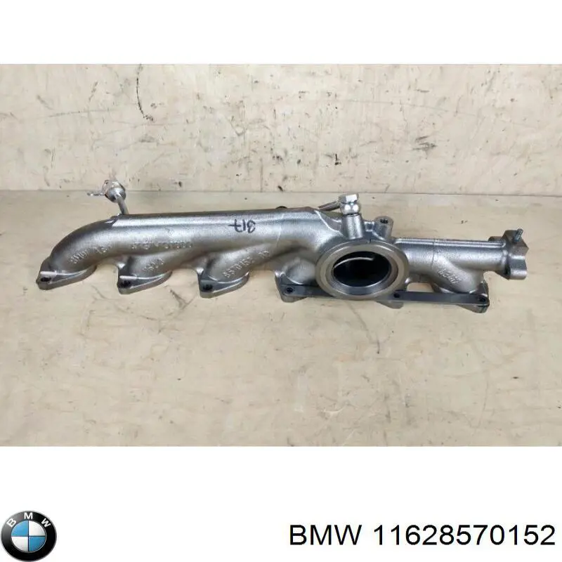 11628570152 BMW Tubo coletor de escape