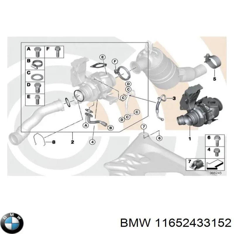 Compre 4913505890 Mitsubishi Turbina