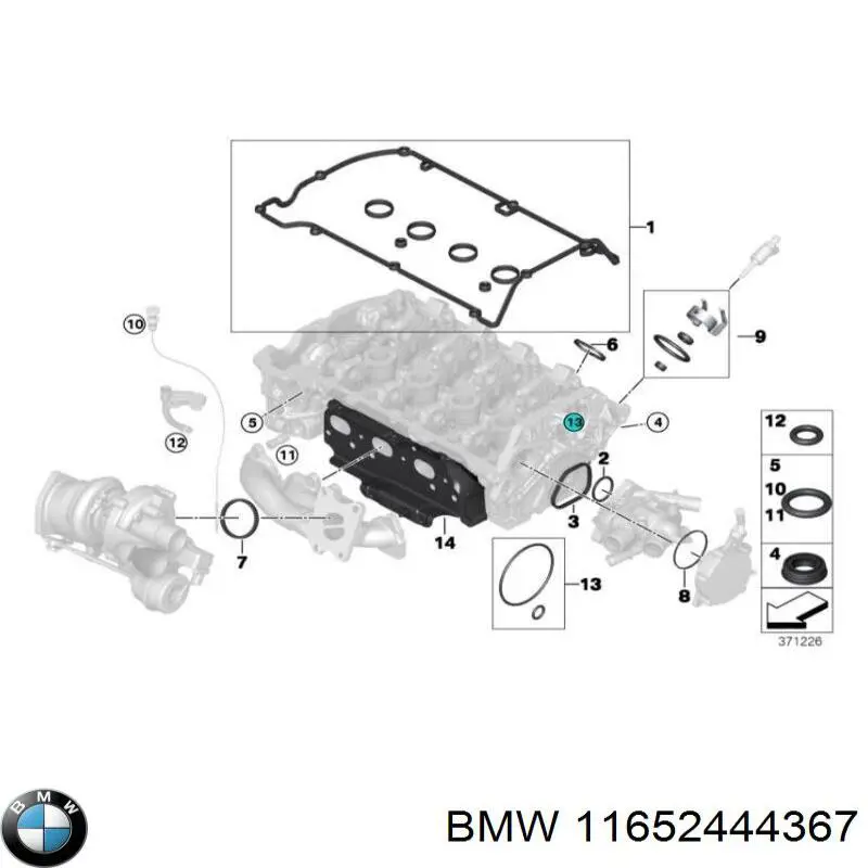  BMW 11652444367 preço, a partir de 360,09 USD