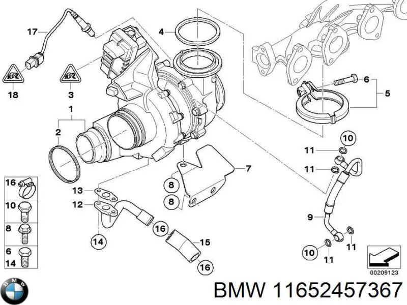  BMW 11652457367 preço, a partir de 233,69 USD