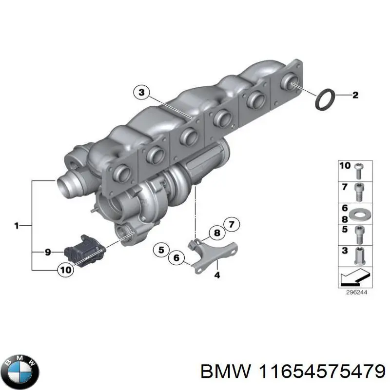 11654575479 BMW Turbina