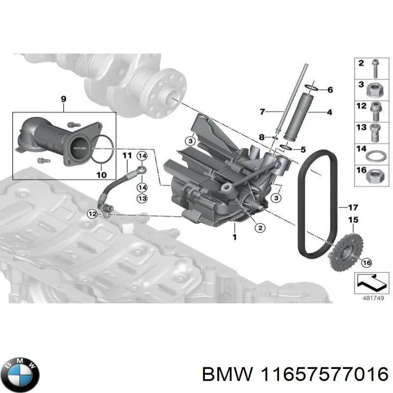 Vedante de mangueira de derivação de óleo de turbina BMW 11657577016 preço, a partir de 7,31 USD