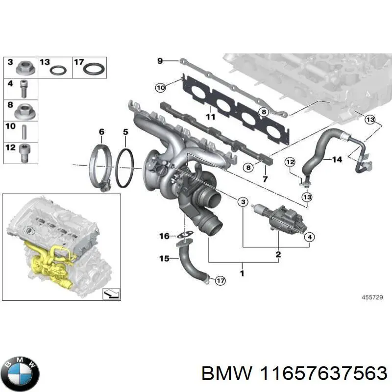 Turbina Mitsubishi 4947702411 preço, a partir de 715,85 USD