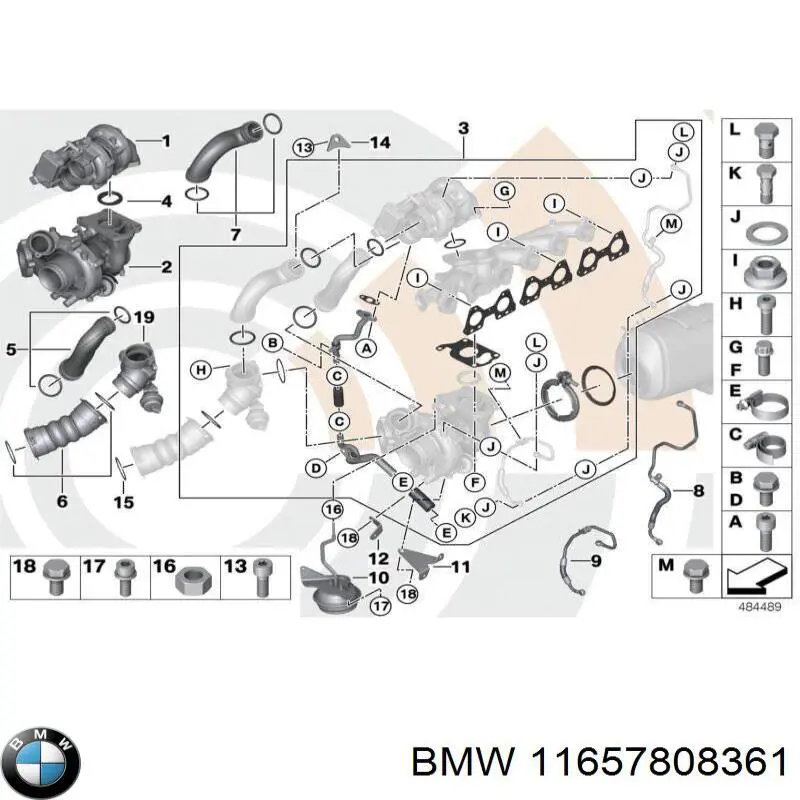54409980009 Borg-Warner Turbina