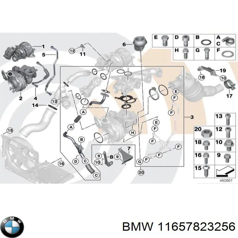 54359980060 Borg-Warner Turbina
