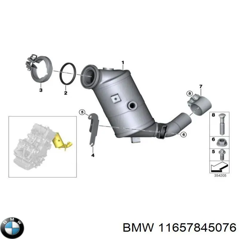 11657845076 BMW 