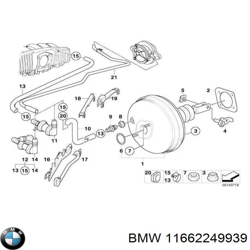 Bomba a vácuo BMW 11662249939 preço, a partir de 52,33 USD