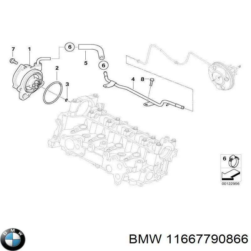Bomba a vácuo BMW 11667790866 preço, a partir de 64,81 USD