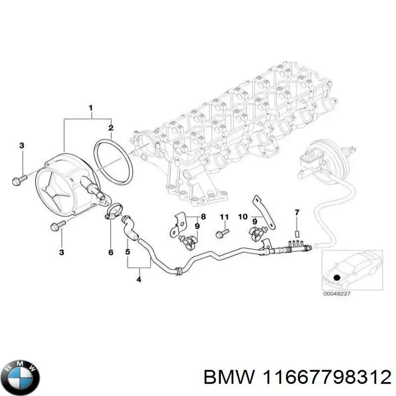  BMW 11667798312 preço, a partir de 121,61 USD