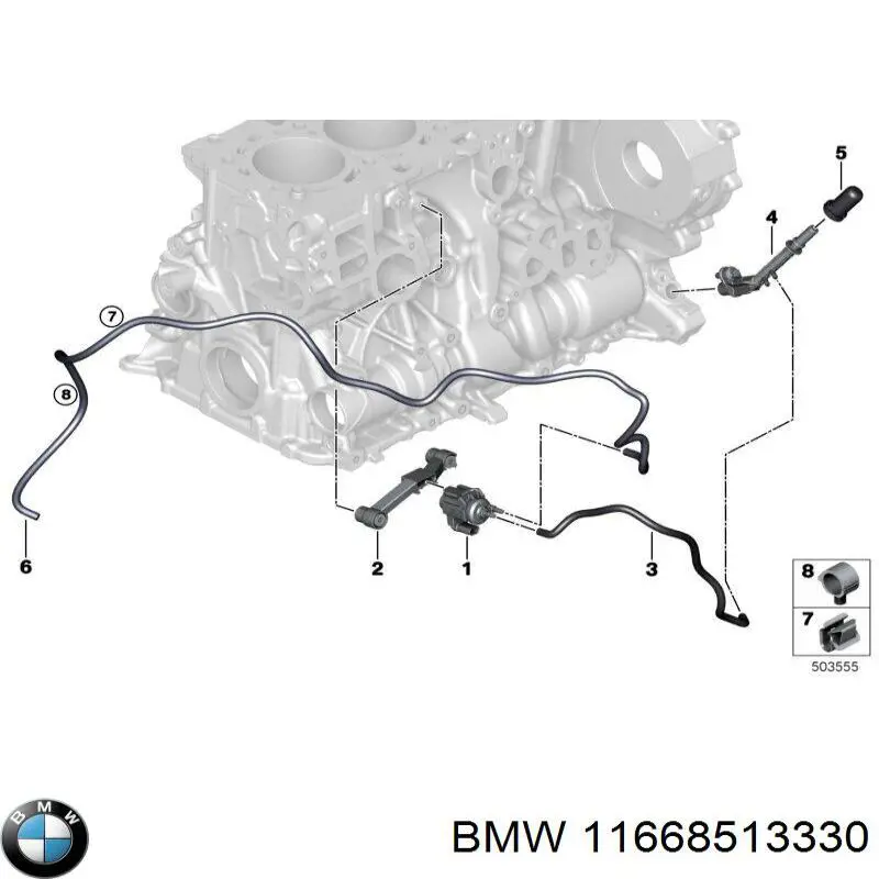  BMW 11668513330 preço, a partir de 50,49 USD
