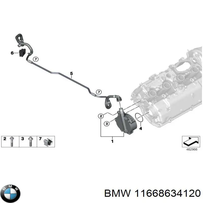 Bomba a vácuo BMW 5  G30, F90