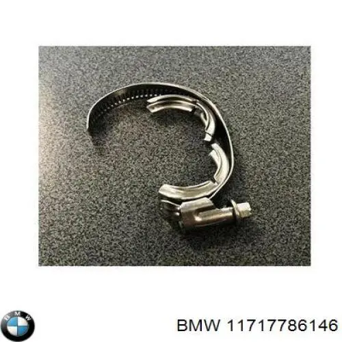 11717786146 BMW Braçadeira de aperto metálica, universal