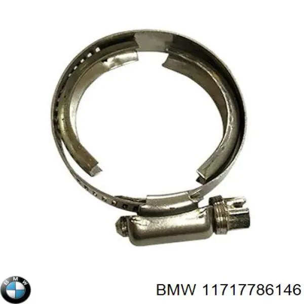 Compre 11717786146 BMW Braçadeira de aperto metálica, universal