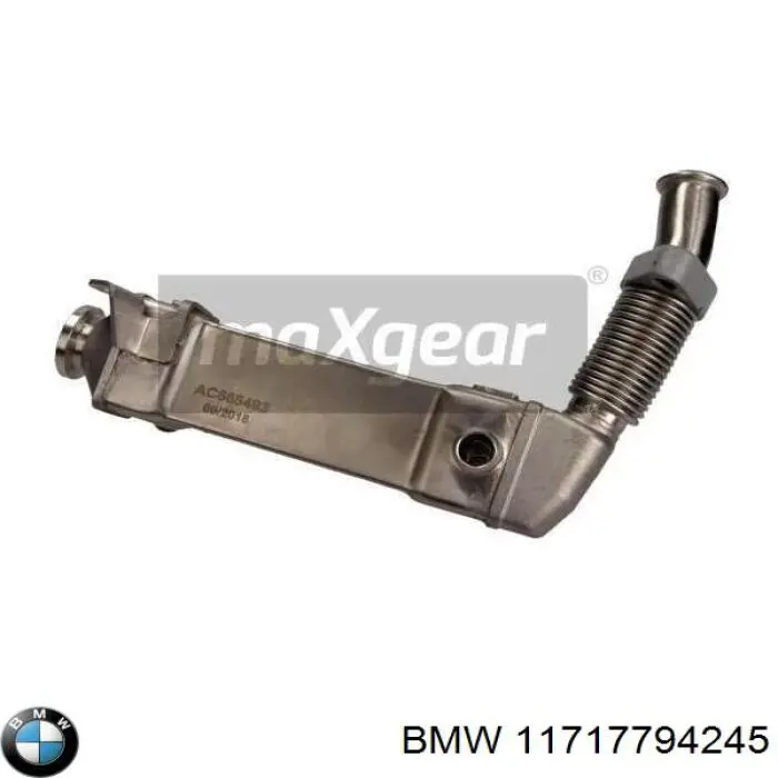 Radiador do sistema EGR de recirculação dos gases de escape BMW 11717794245 preço, a partir de 220,44 USD