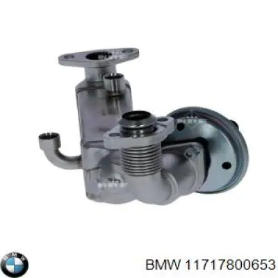 11717800653 BMW Radiador do sistema EGR de recirculação dos gases de escape