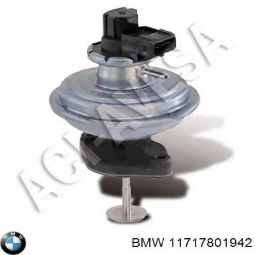 11717801942 BMW Válvula EGR de recirculação dos gases