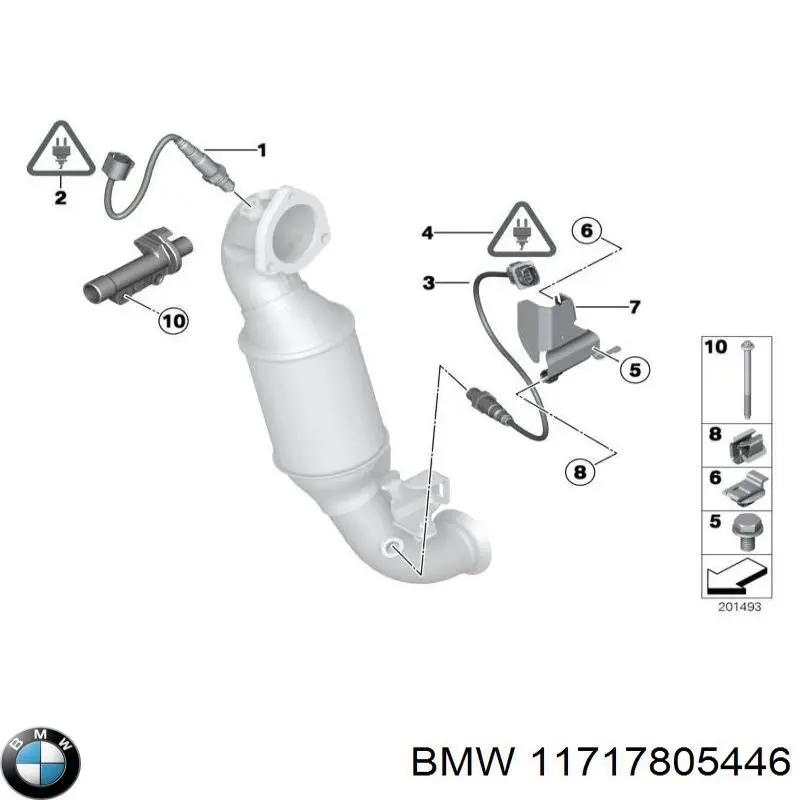 Radiador do sistema EGR de recirculação dos gases de escape BMW 11717805446 preço, a partir de 567,94 USD