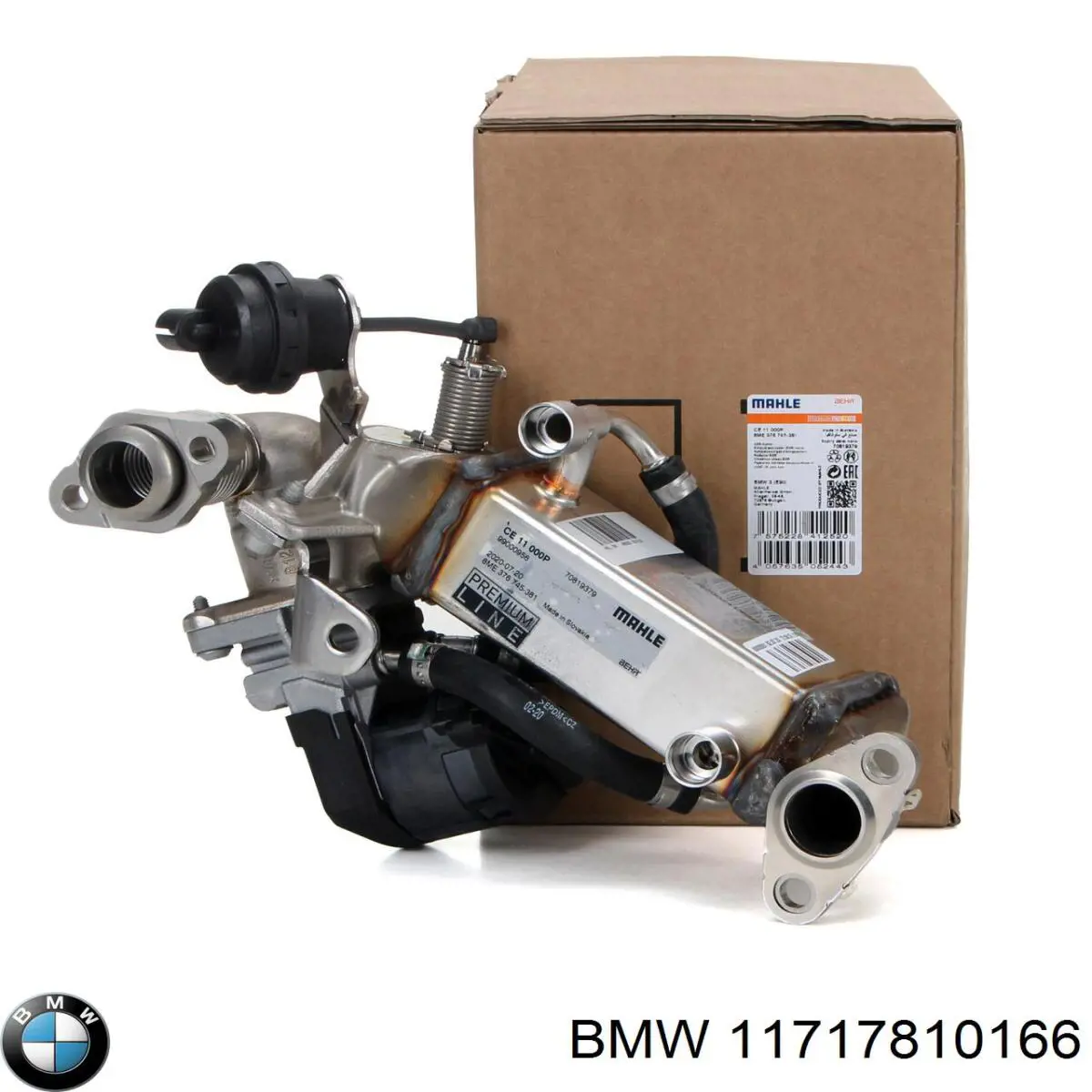 11717810166 BMW Radiador do sistema EGR de recirculação dos gases de escape