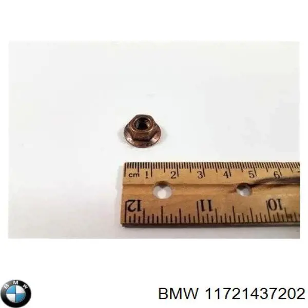 11721437202 BMW Porca de fixação de tubo de admissão do silenciador (de calças)