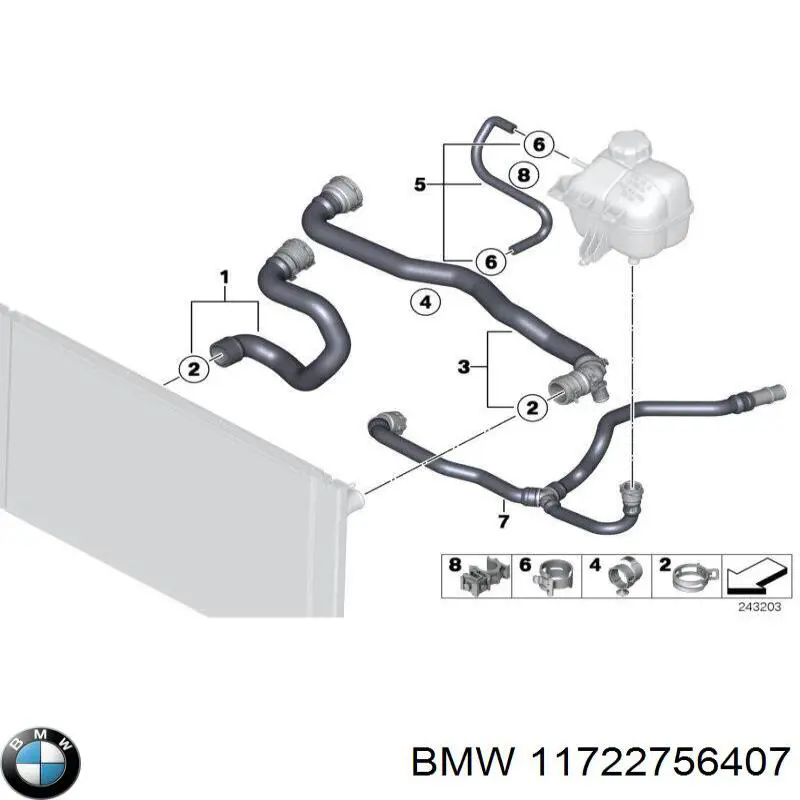 11722756407 BMW 