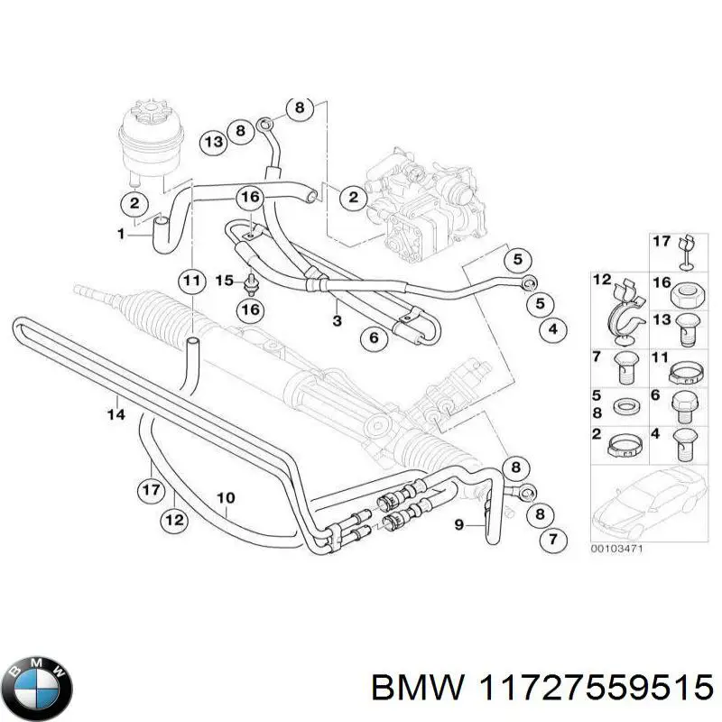  BMW 11727559515 preço, a partir de 30,91 USD