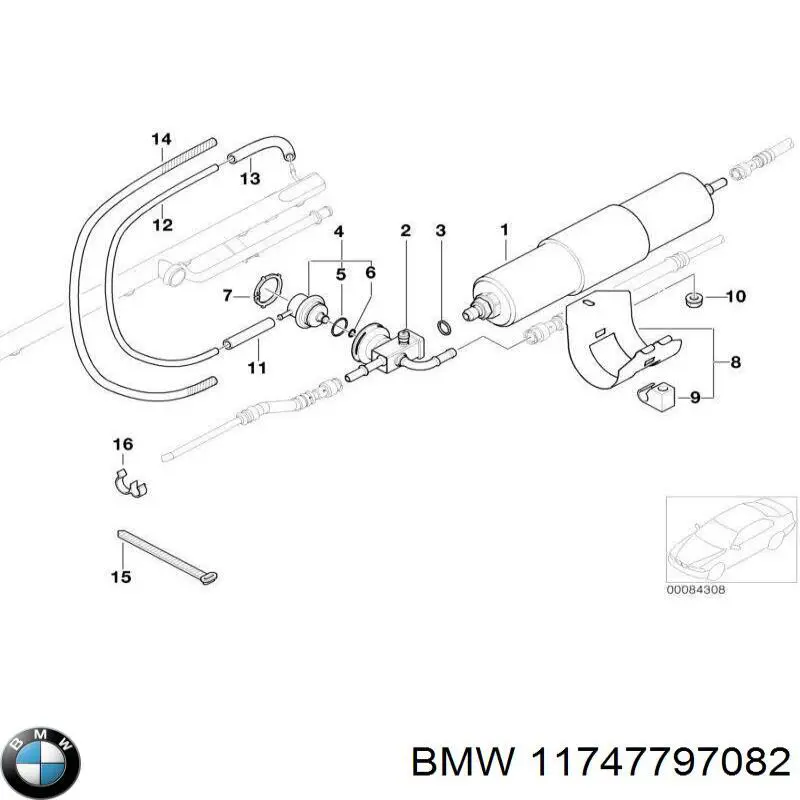  BMW 11747797082 preço, a partir de 32,01 USD