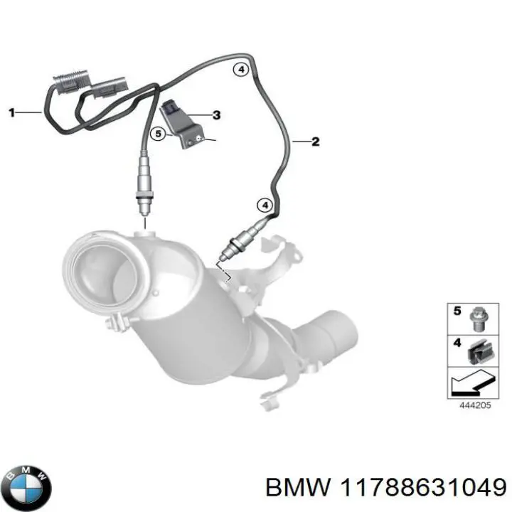 Sonda lambda, sensor de oxigênio depois de catalisador BMW 11788631049 preço, a partir de 134,50 USD