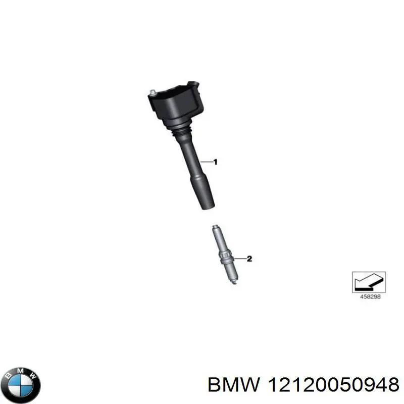 12120050948 BMW Vela de ignição