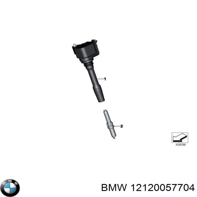 12120057704 BMW Vela de ignição