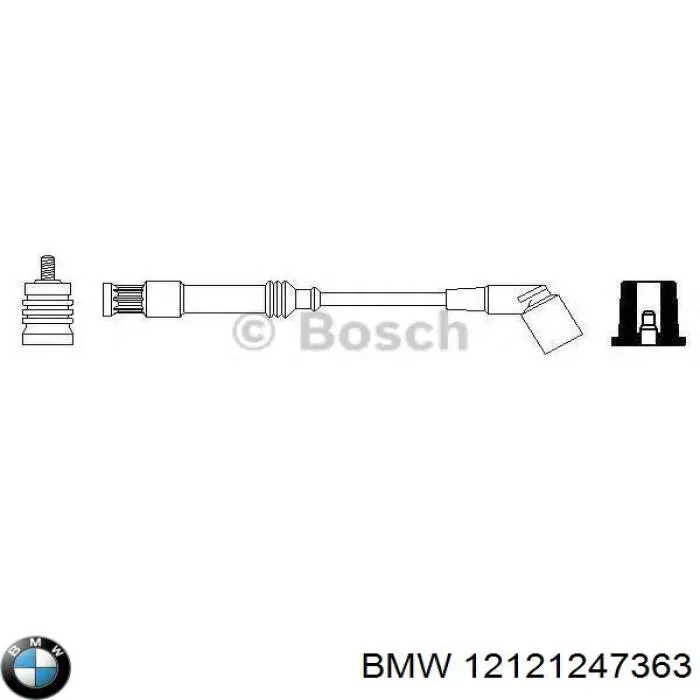 B111A Beru Fios de alta voltagem, kit