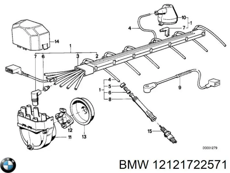 Sensor de posição (de revoluções) de cambota BMW 12121722571 preço, a partir de 38,98 USD
