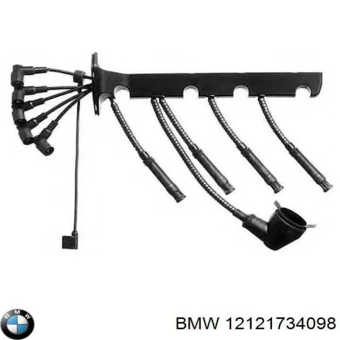 Compre 12121734098 BMW Fios de alta voltagem, kit