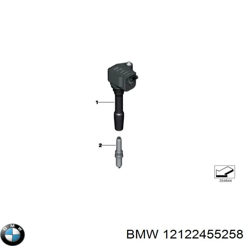 Compre 12122455258 BMW Vela de ignição
