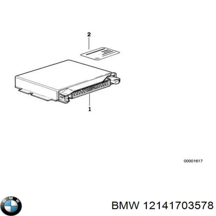 Módulo de direção (Centralina eletrônica) de motor BMW 5  E34