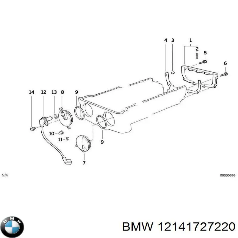 Compre 12141727220 BMW 