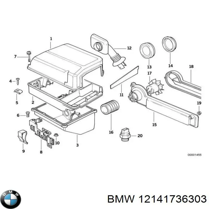 Sensor de detonação BMW 12141736303 preço, a partir de 61,79 USD