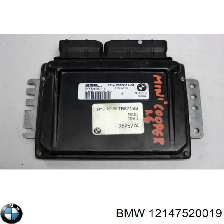 Módulo de direção (Centralina eletrônica) de motor BMW 12147557395 preço, a partir de 93,64 USD