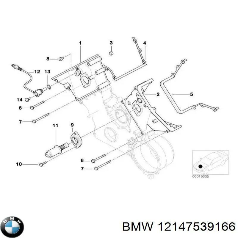 Sensor de posição da árvore distribuidora BMW 12147539166 preço, a partir de 48,46 USD