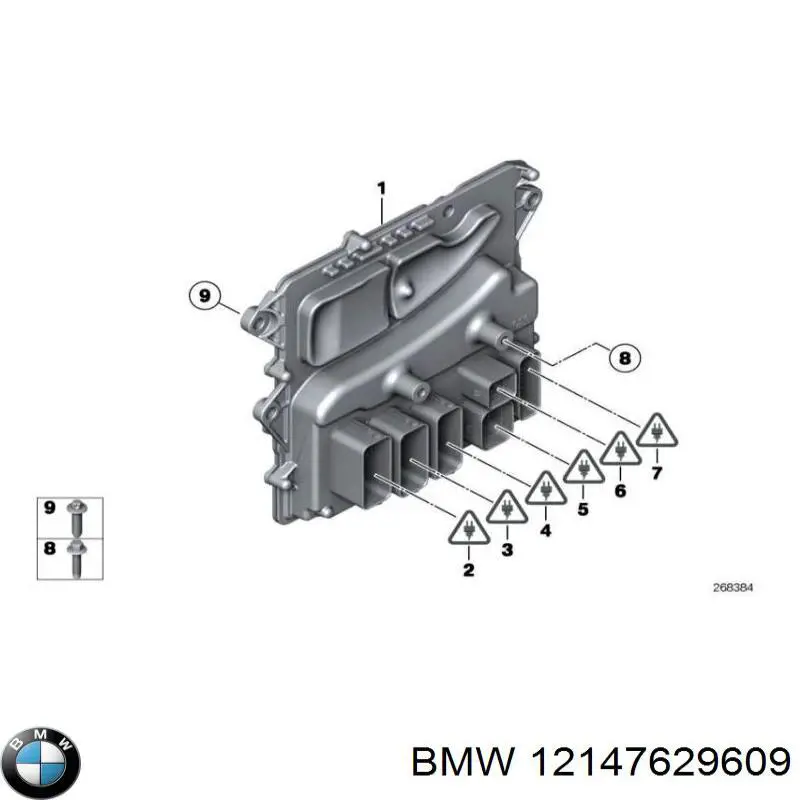 Módulo de direção (Centralina eletrônica) de motor BMW 12147645283 preço, a partir de 2610,93 USD