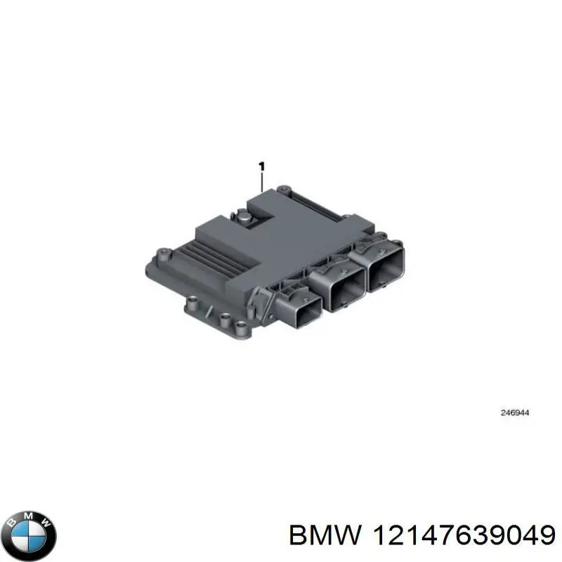 12147639049 BMW Módulo de direção (Centralina eletrônica) de motor