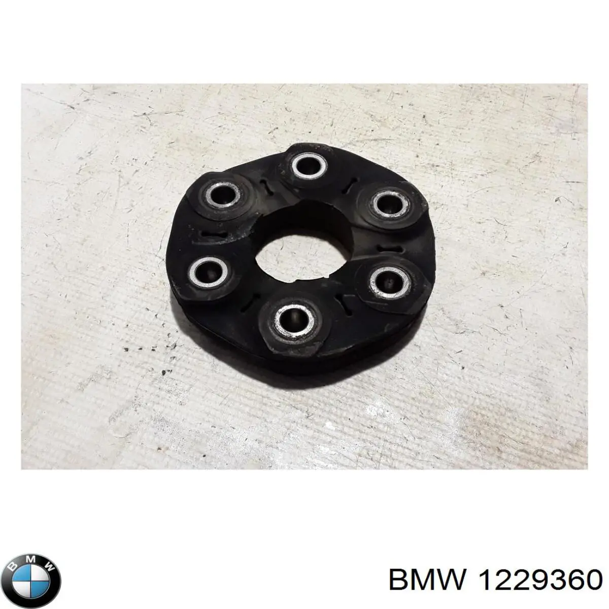 Compre 1229360 BMW Acoplamento elástico dianteiro do veio de transmissão
