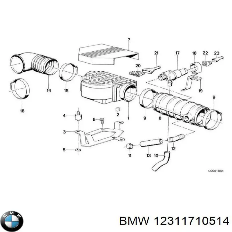 Compre 12311710514 BMW 