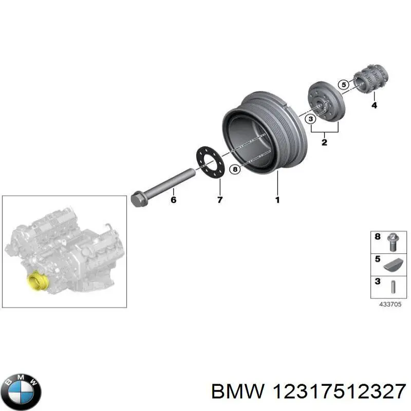  BMW 12317512327 preço, a partir de 14,68 USD