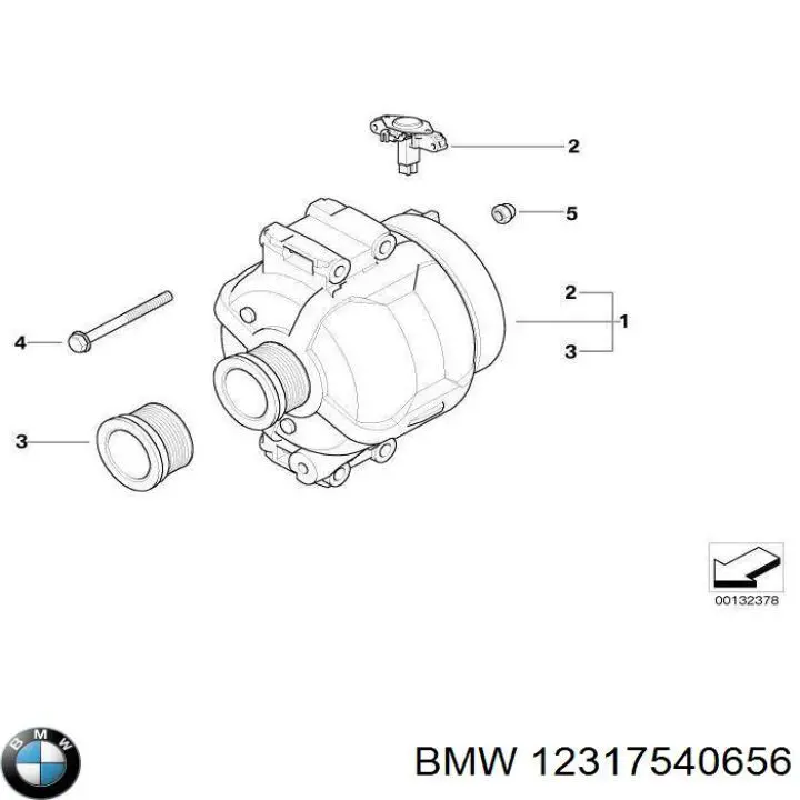 Relê-regulador do gerador (relê de carregamento) BMW 12317540656 preço, a partir de 51,18 USD